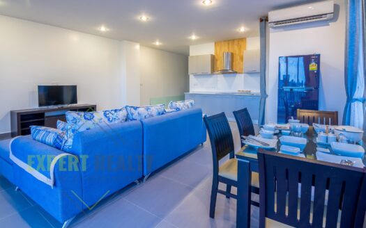 Modern 2 Bedrooms Apartment with Gym, Pool